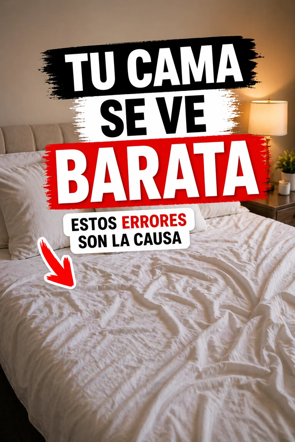 🛏️ Errores que hacen ver tu cama barata y cómo solucionarlos fácil.