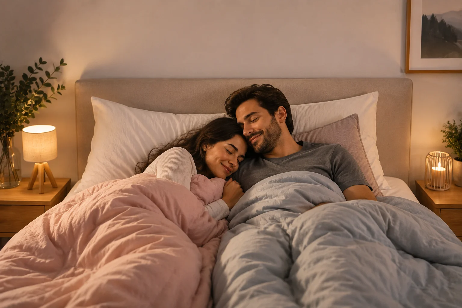 El método nórdico para dormir mejor en pareja: juntos, cómodos y sin pelear por la cobija.