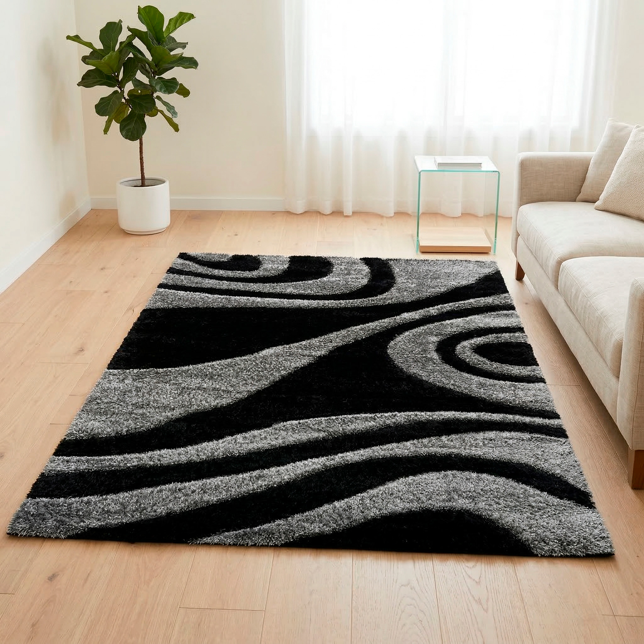 Alfombra casa dorada medida:120cmx170cm - Alfombras | D' Ensueño