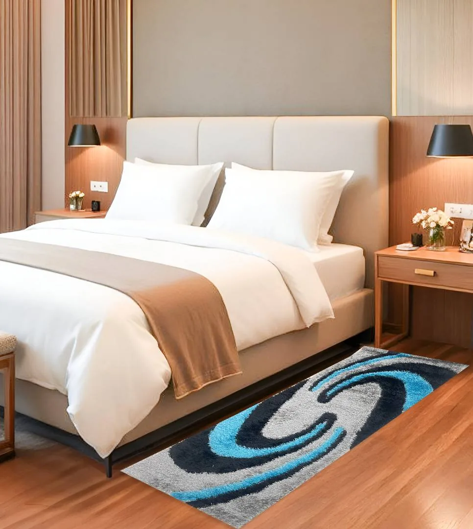 Alfombra shaggy sirena 2783 medida: 80cmx1.5cm - Alfombras y tapetes | D' Ensueño