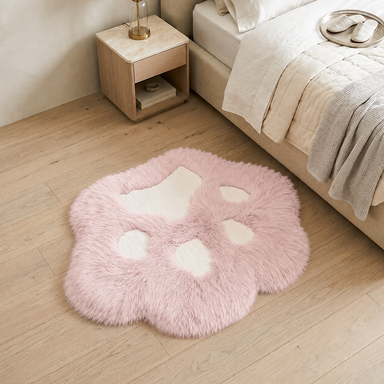 Tapete afelpado 70 × 80 cm - Alfombras y tapetes | D' Ensueño