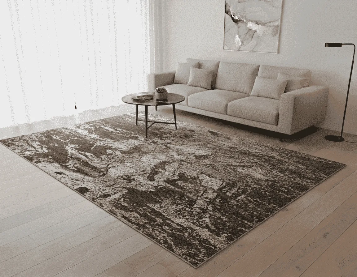 Alfombra casa dorada medida: 160m x 230cm - Alfombras y tapetes | D' Ensueño