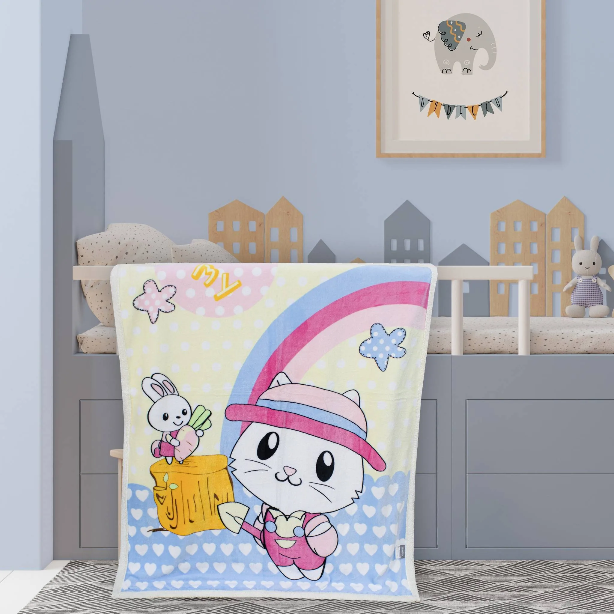 Cobija ovejera bebé 94cm x 136cm - Cobijas | D' Ensueño