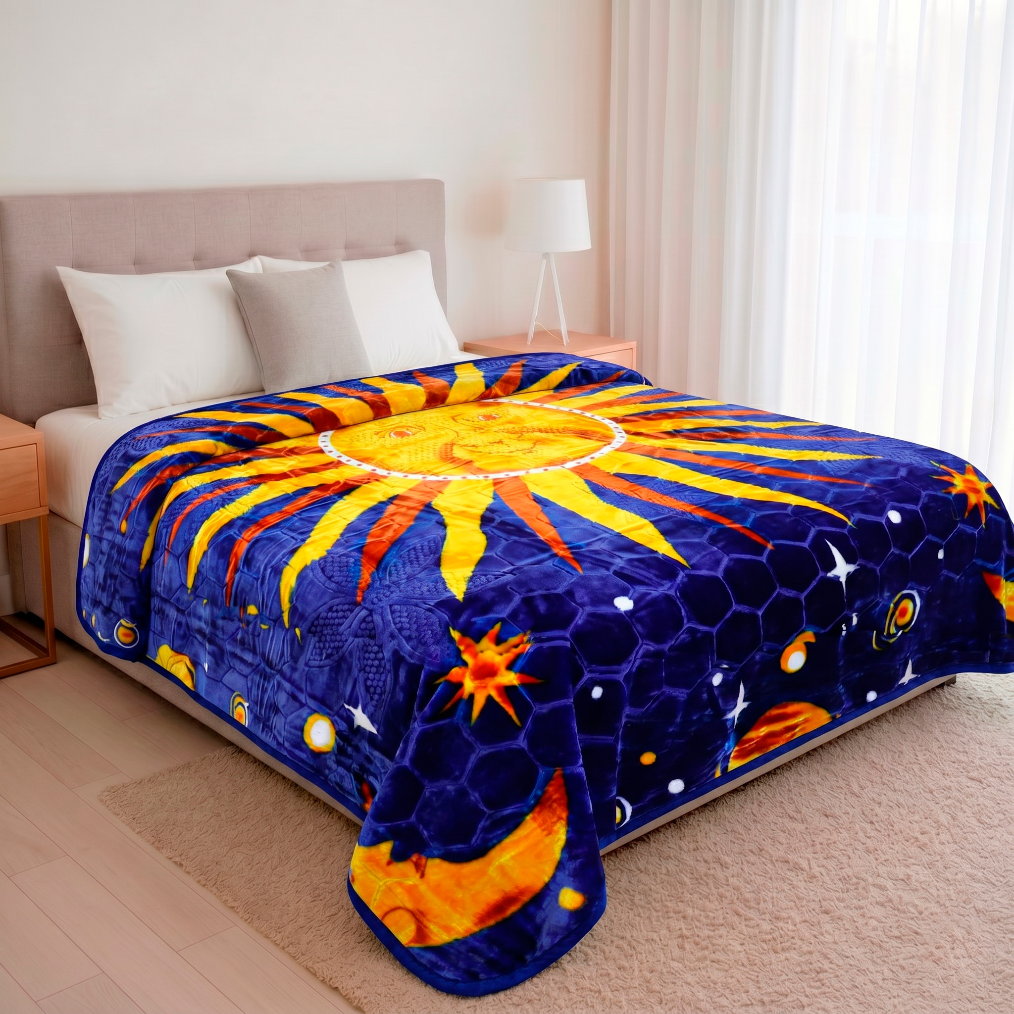 Cobija térmica estampada sencilla kolortex 160cm x 220cm sencillakolortex - Cobijas | D' Ensueño