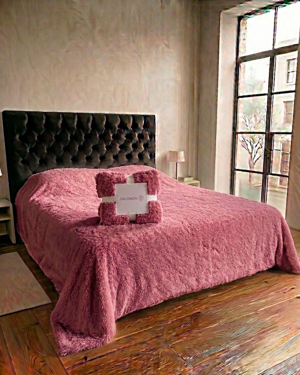 Cobija hairy 200cmx230cm king - Cobijas | D' Ensueño