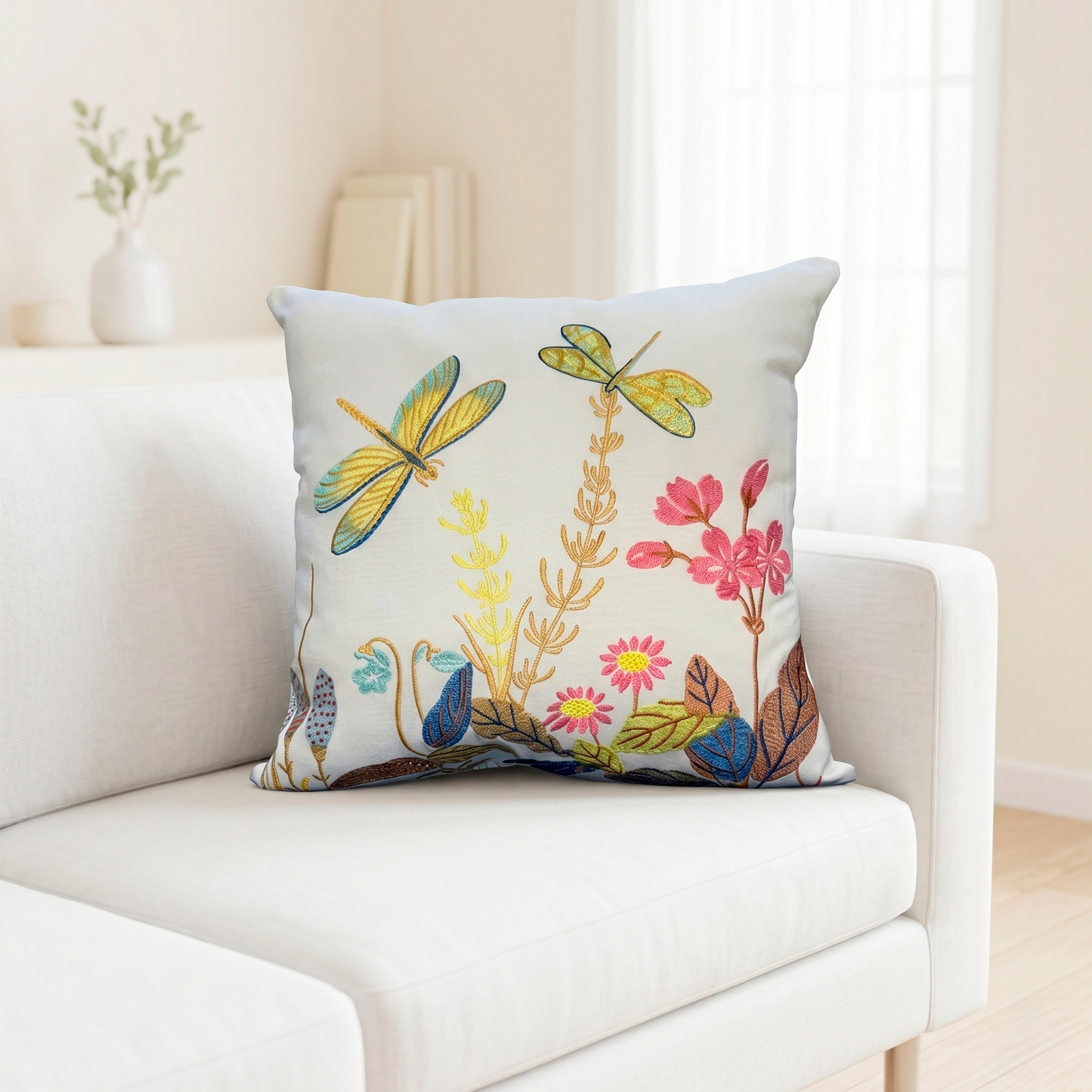 Cojín violeta 45cmx45cm - Cojines | D' Ensueño