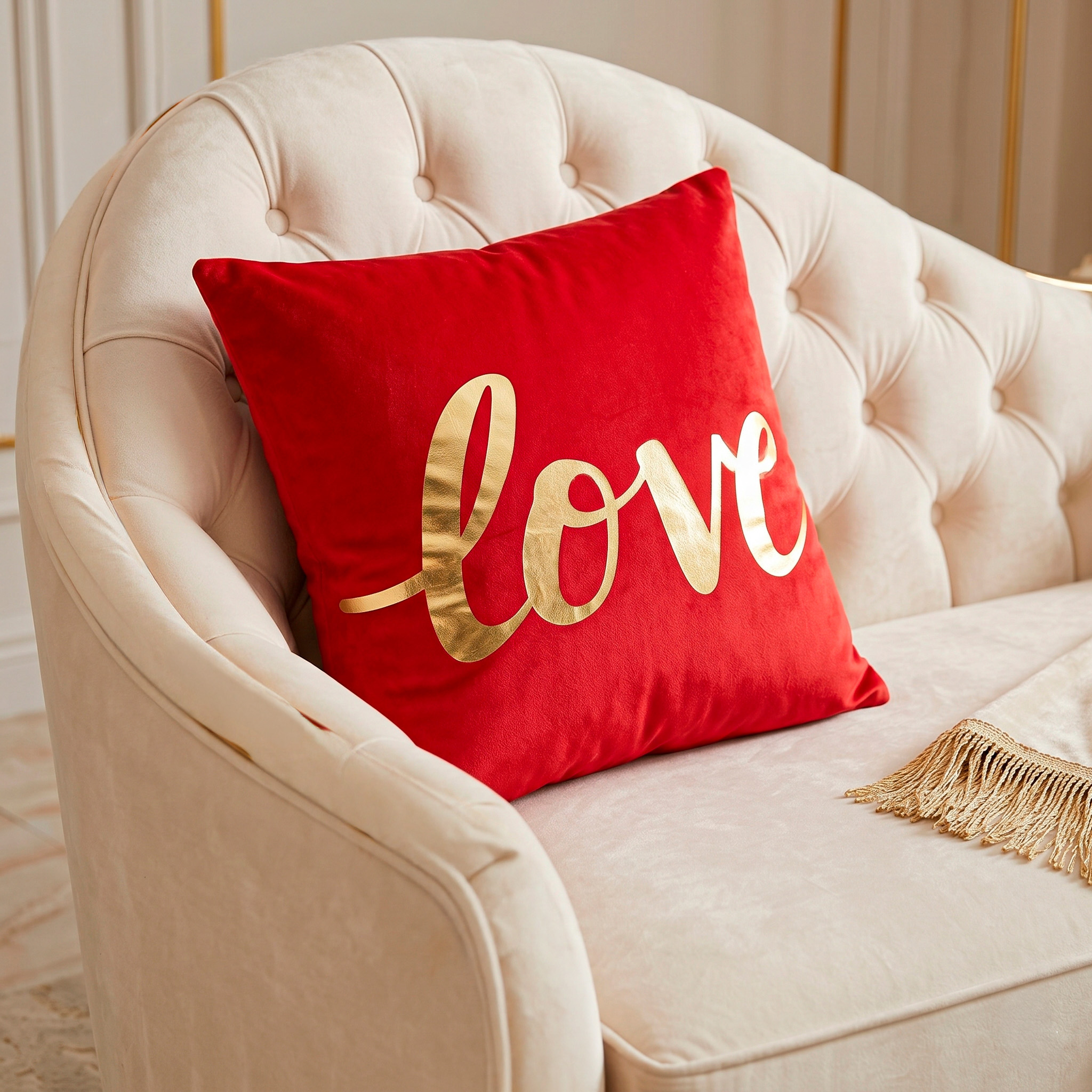 Cojín love 45cmx45cm - Cojines | D' Ensueño