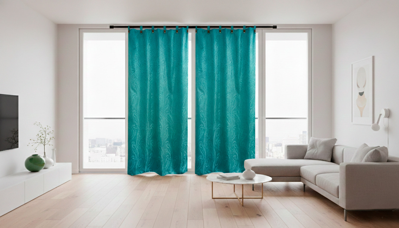 Cortina y akar botón p ast 135cmx210cm - Cortinas | D' Ensueño