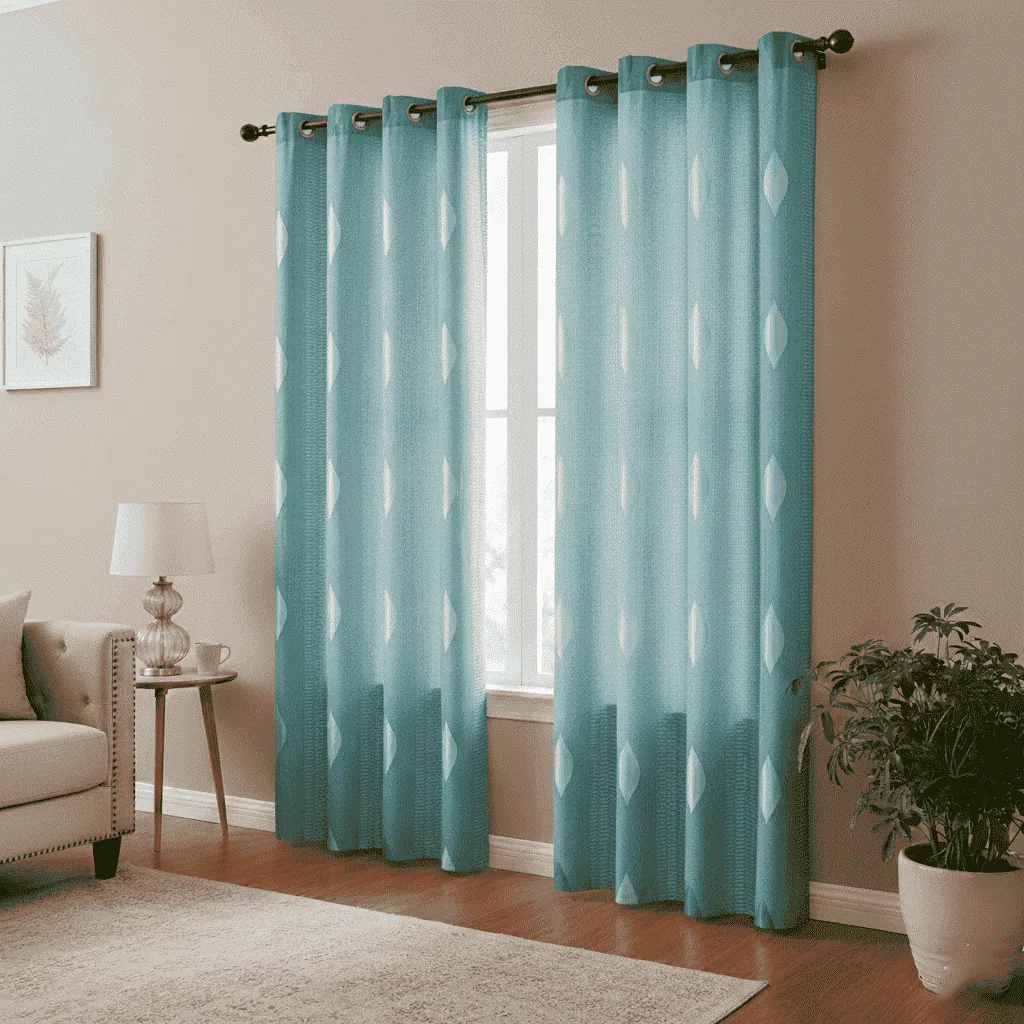 Cortina leonor 140cmx220cm - Cortinas Colombia
