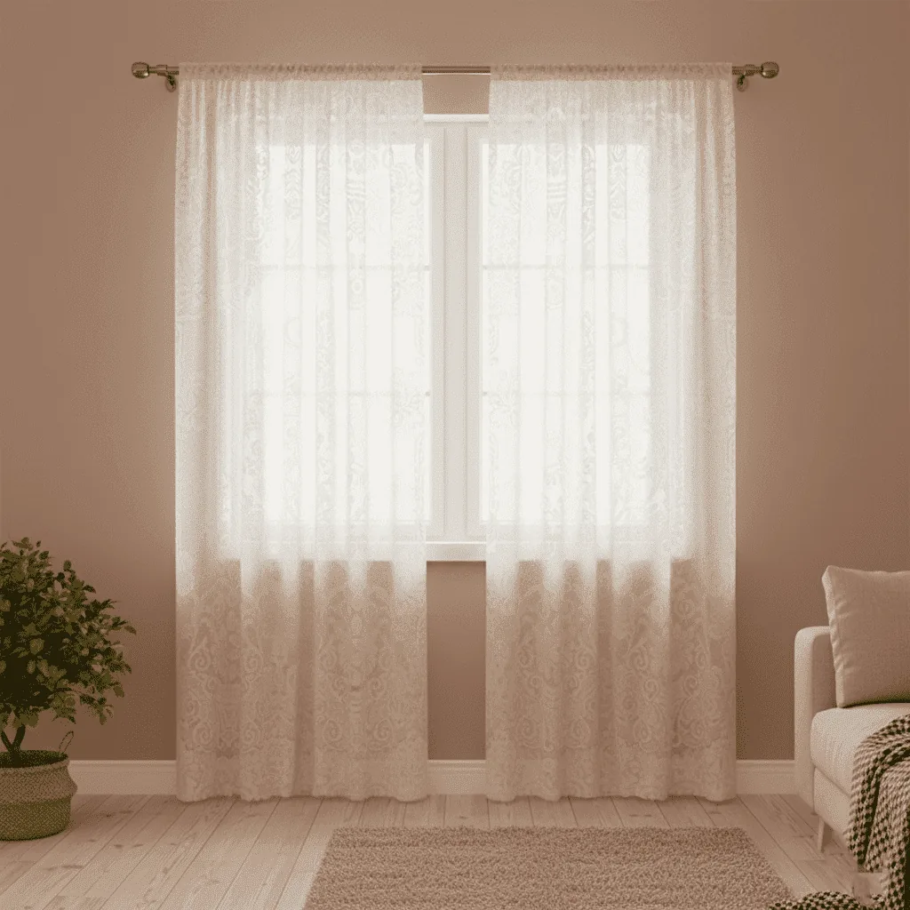 Velo encaje rosalía 150cmx213cm - Cortinas | D' Ensueño