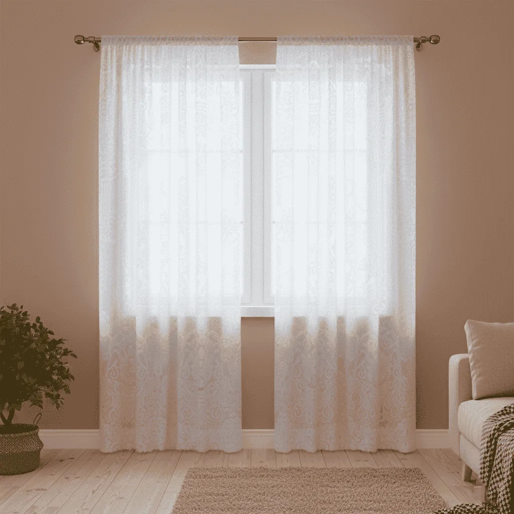 Velo encaje rosalía 150cmx213cm - Cortinas | D' Ensueño