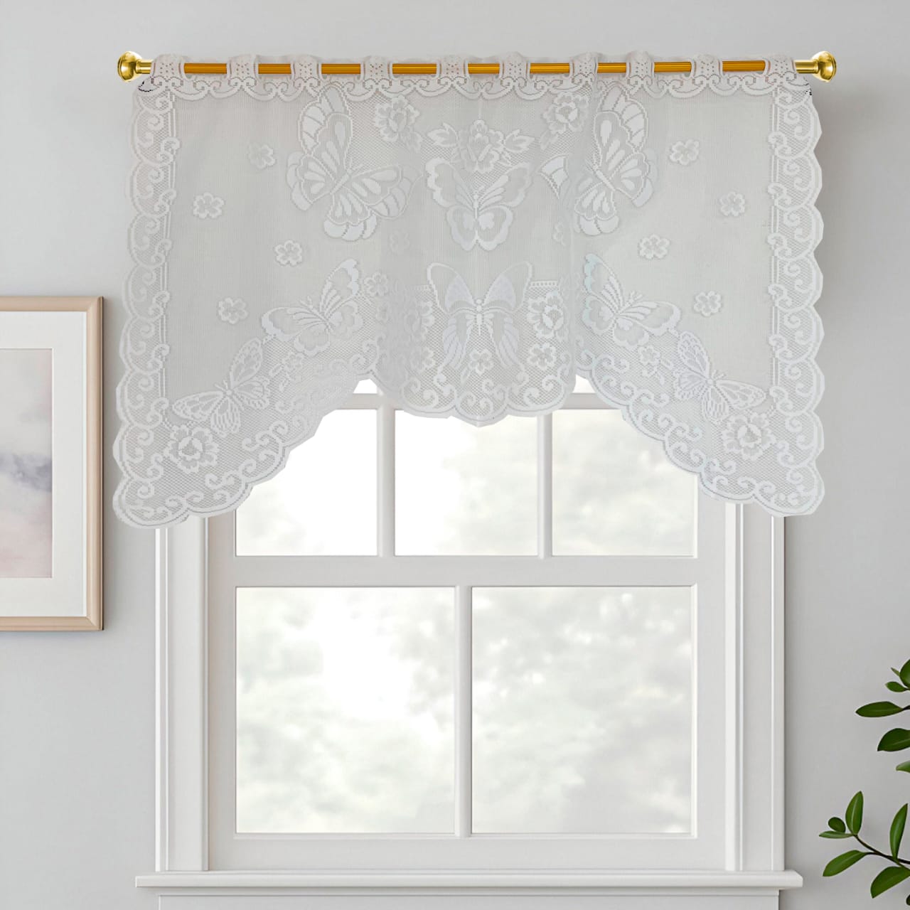 Cortina cenefa reschel tex 150cmx95cm - Cortinas | D' Ensueño
