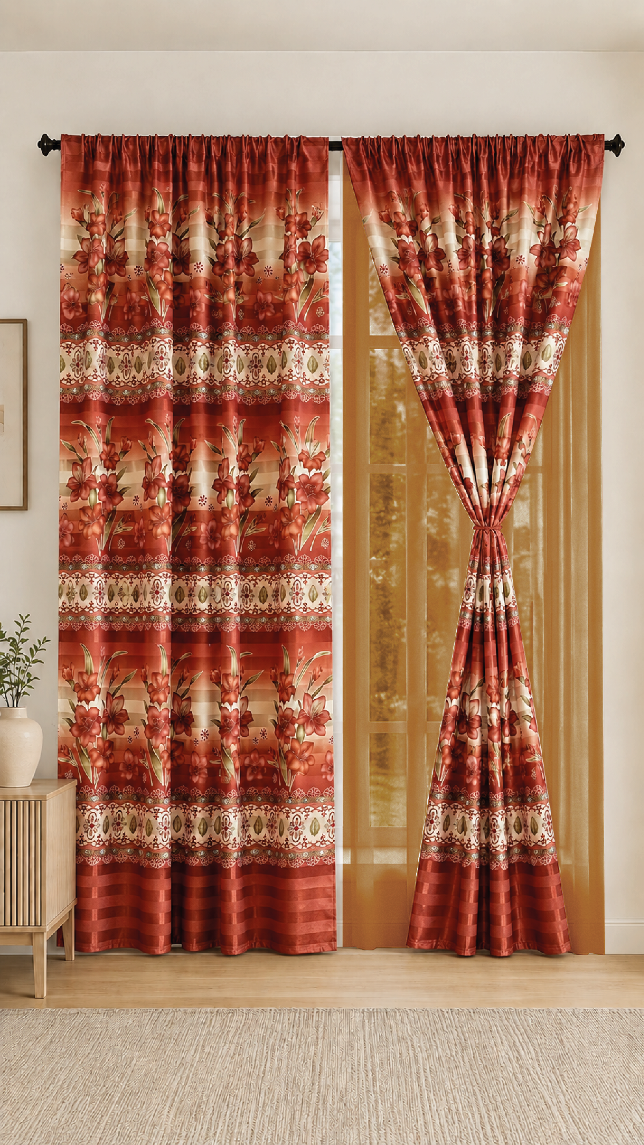 Cortina lis 140cmx190cm - Cortinas | D' Ensueño