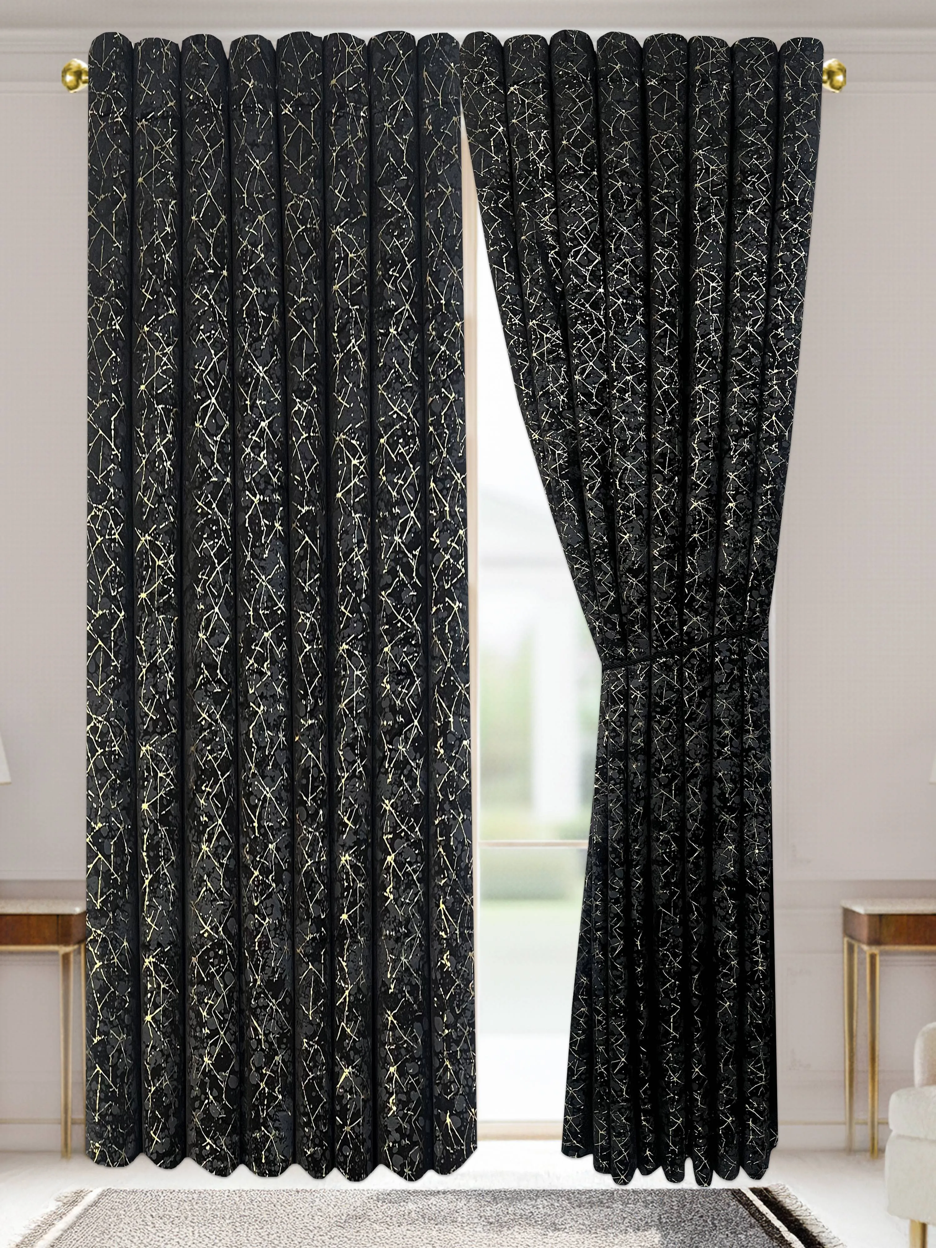 Cortina marmolada 140cmx220cm - Cortinas Colombia