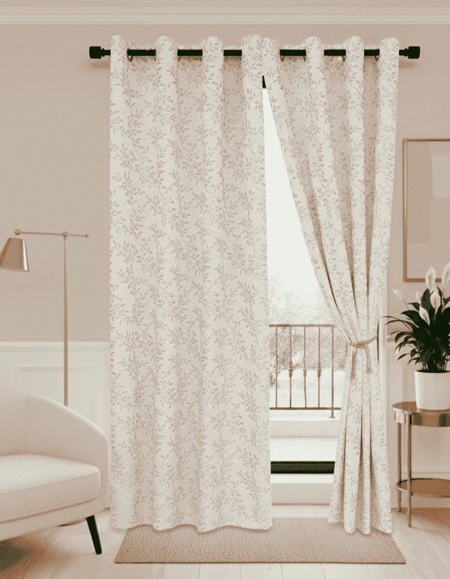 Cortina alba 140cmx220cm - Cortinas Colombia