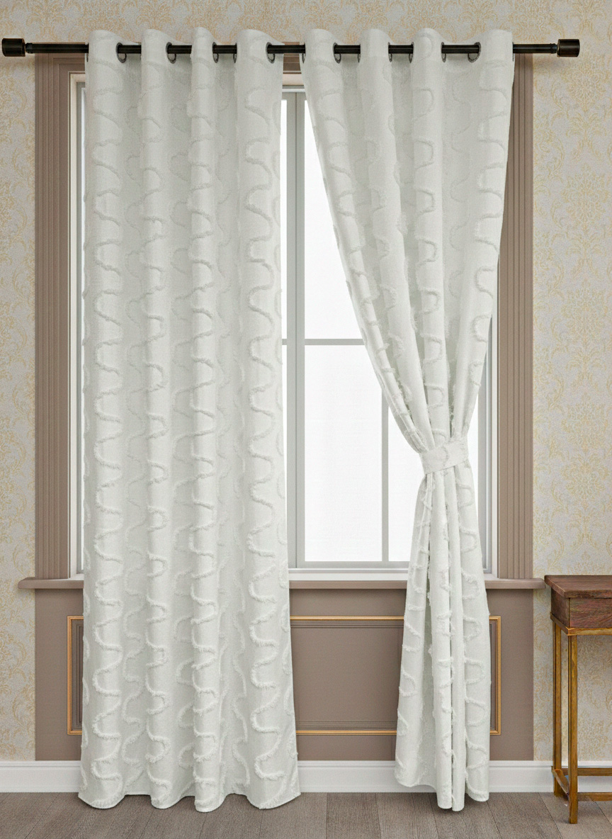 Cortina ondas 140cmx230cm - Cortinas | D' Ensueño