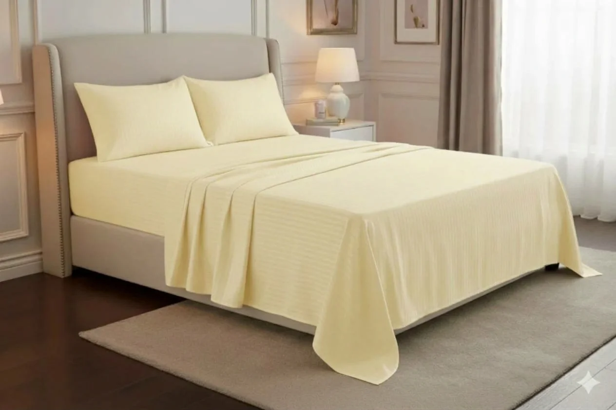 Juego de sábanas natura doble - Hotelero | D' Ensueño