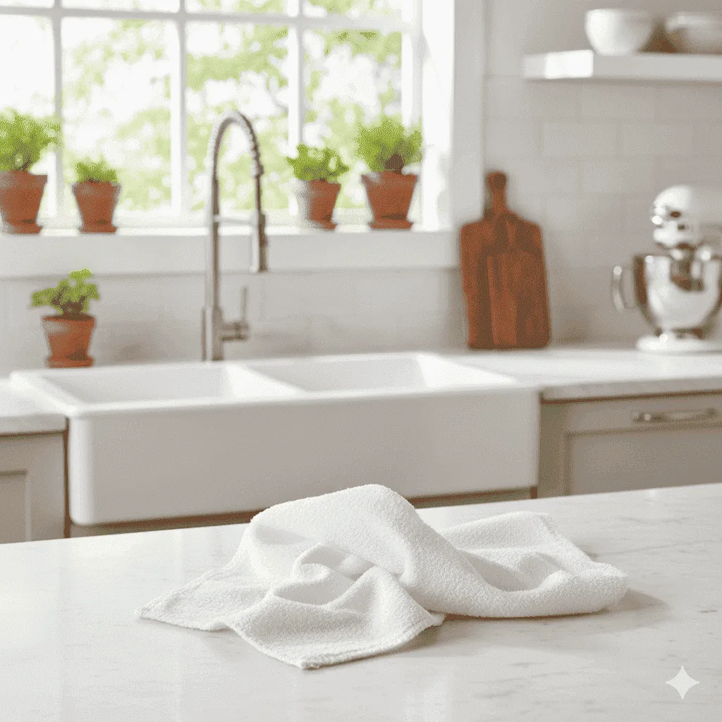 Limpión toalla blanca - Limpiones | D' Ensueño