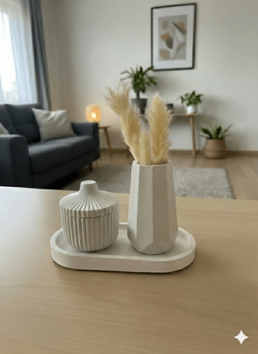 Set aura minimal - Línea artesanal Colombia