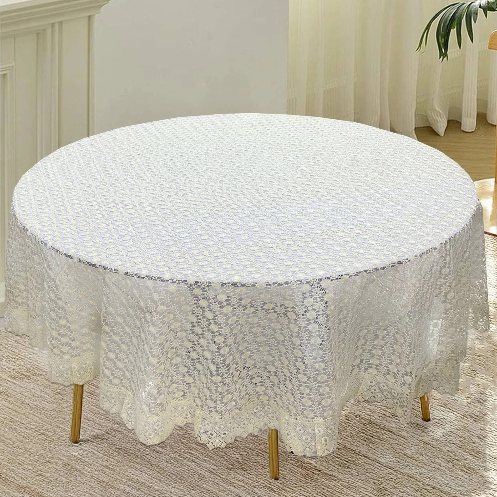 Mantel guipiur 8303 160cmx220cm - Mantelería | D' Ensueño