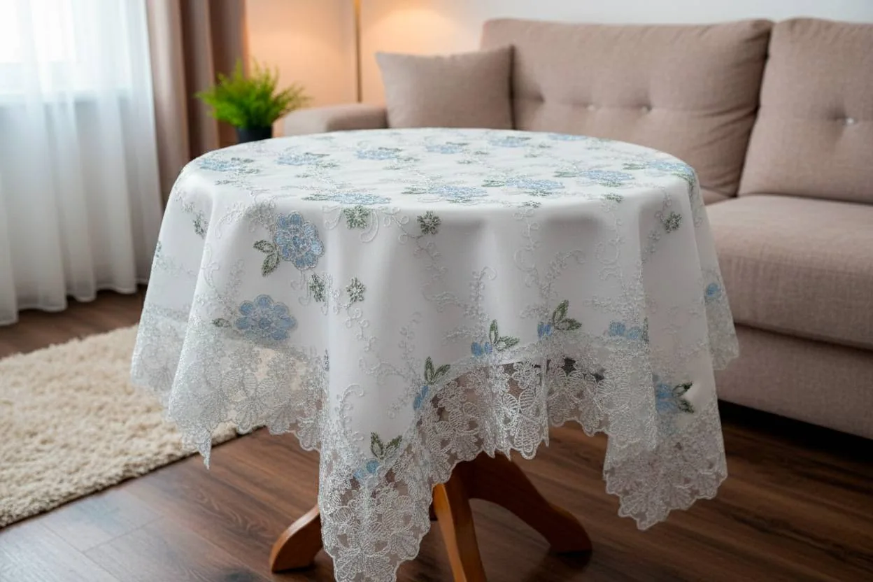 Carpeta rositas 85cmx85cm - Mantelería | D' Ensueño