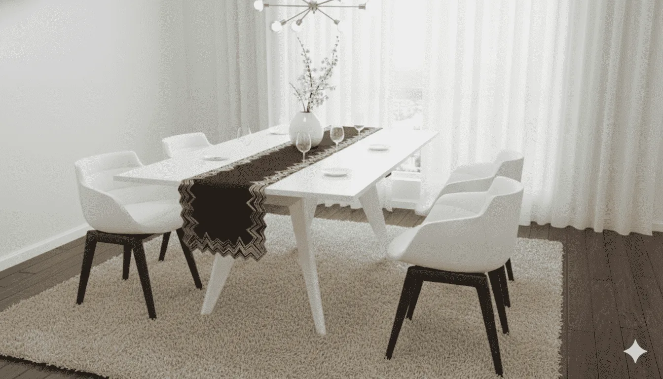 Camino de mesa kalika 32cmx176cm - Mantelería | D' Ensueño