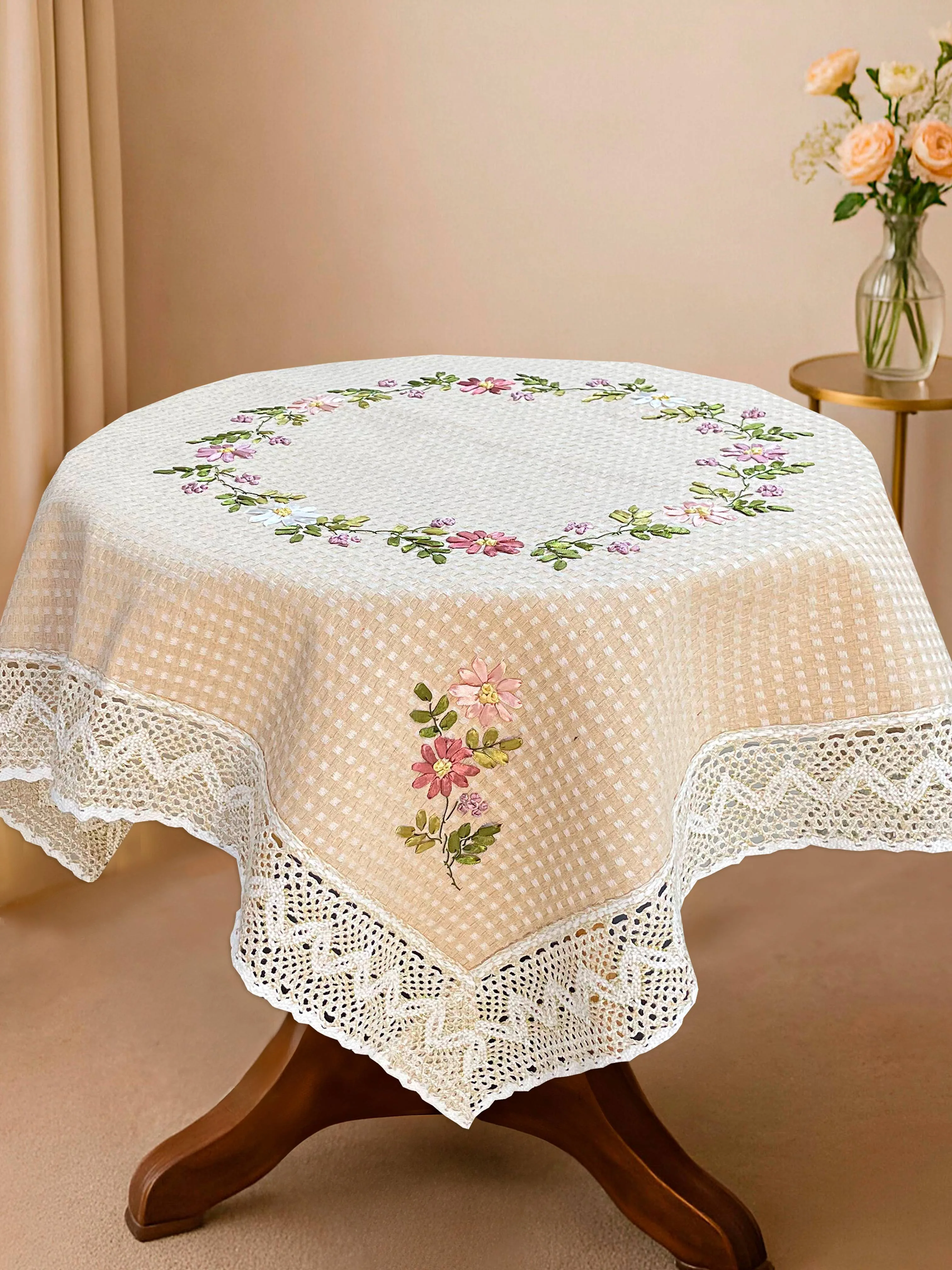 Carpeta lirio 85cmx85cm - Mantelería | D' Ensueño