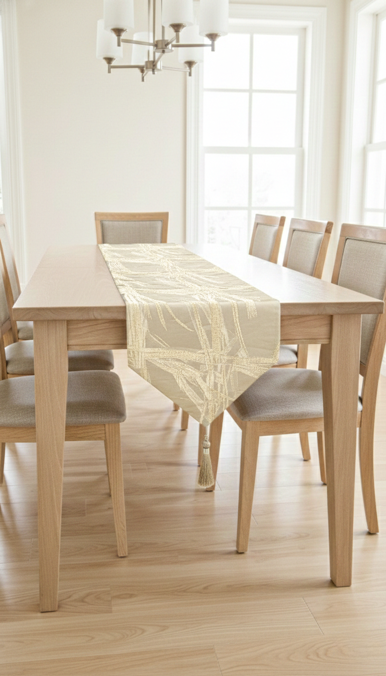 Camino de mesa loto 30cmx180cm - Mantelería | D' Ensueño