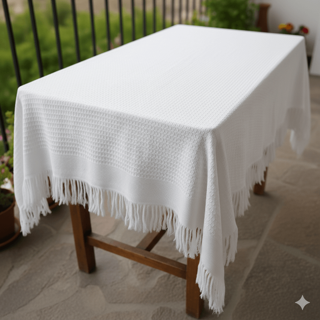 Mantel algodón 1,63cm x 91cm - Mantelería Colombia