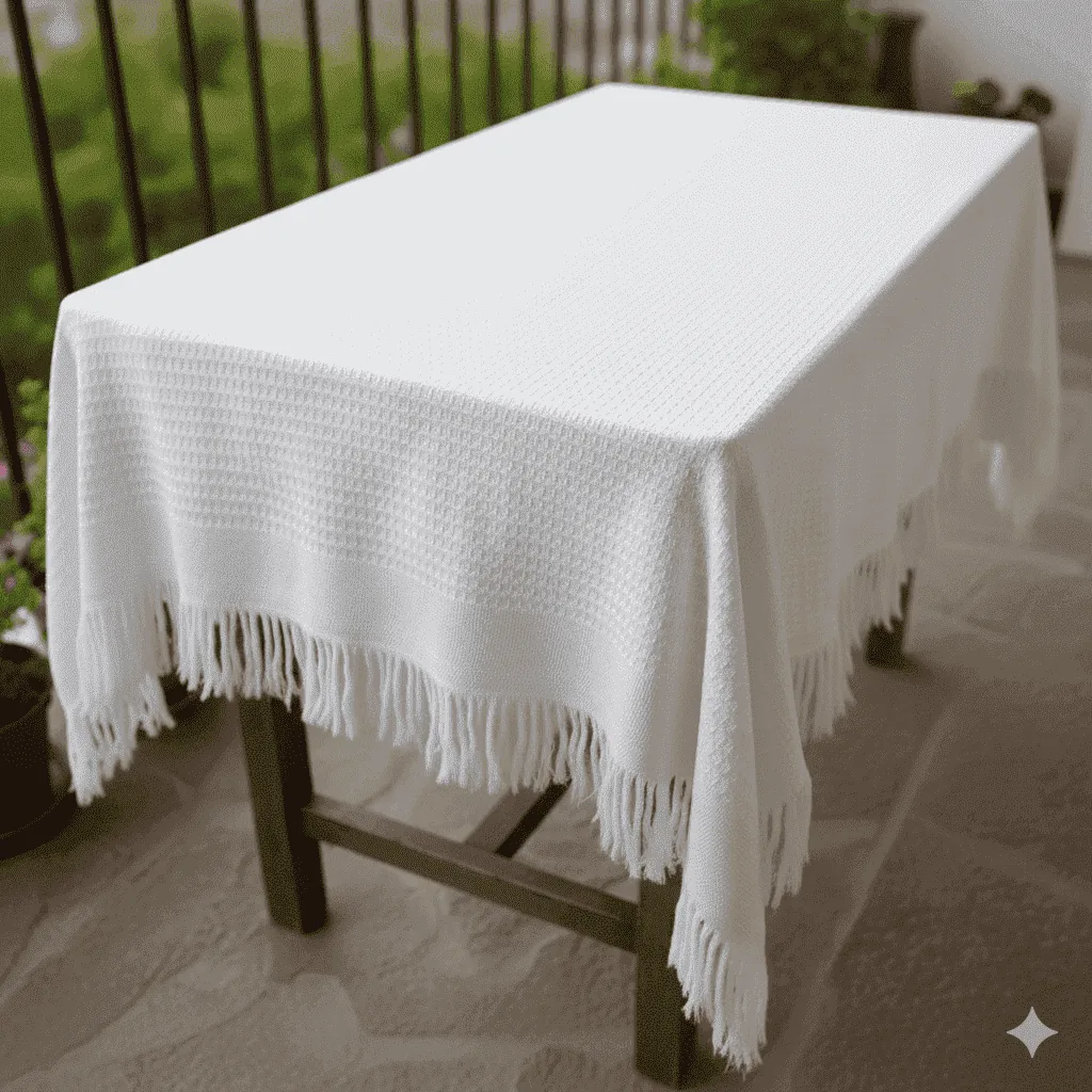 Mantel algodón 1,63cm x 91cm - Mantelería | D' Ensueño