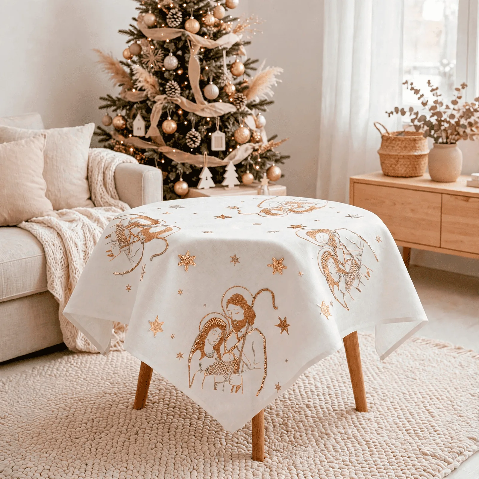 Carpeta f amil 85cmx85cm - Navidad Colombia