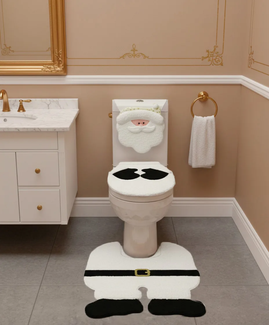 Juego de baño navideño - Catálogo navidad | D' Ensueño