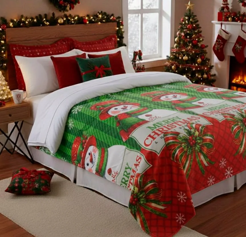 Cobija navideña - Catálogo navidad | D' Ensueño