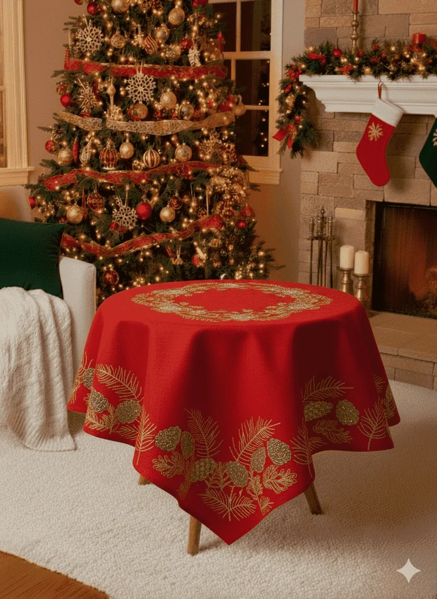 Carpeta navideña pino - Catálogo navidad | D' Ensueño