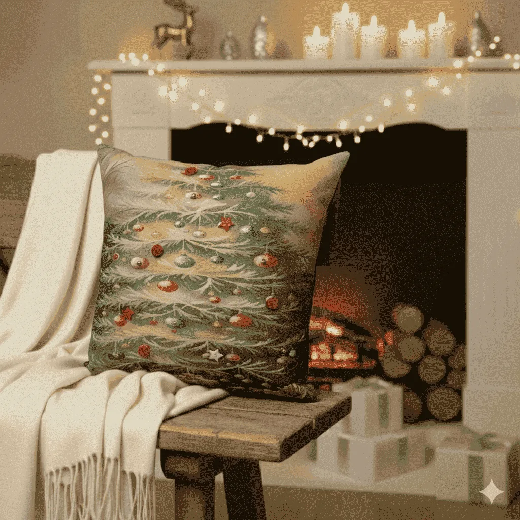 Cojín navideño noely - Catálogo navidad | D' Ensueño