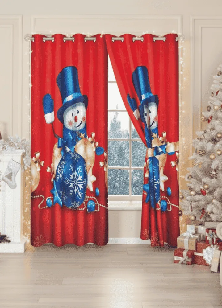 Cortina navideña aro metálico - Navidad 2025 | D' Ensueño