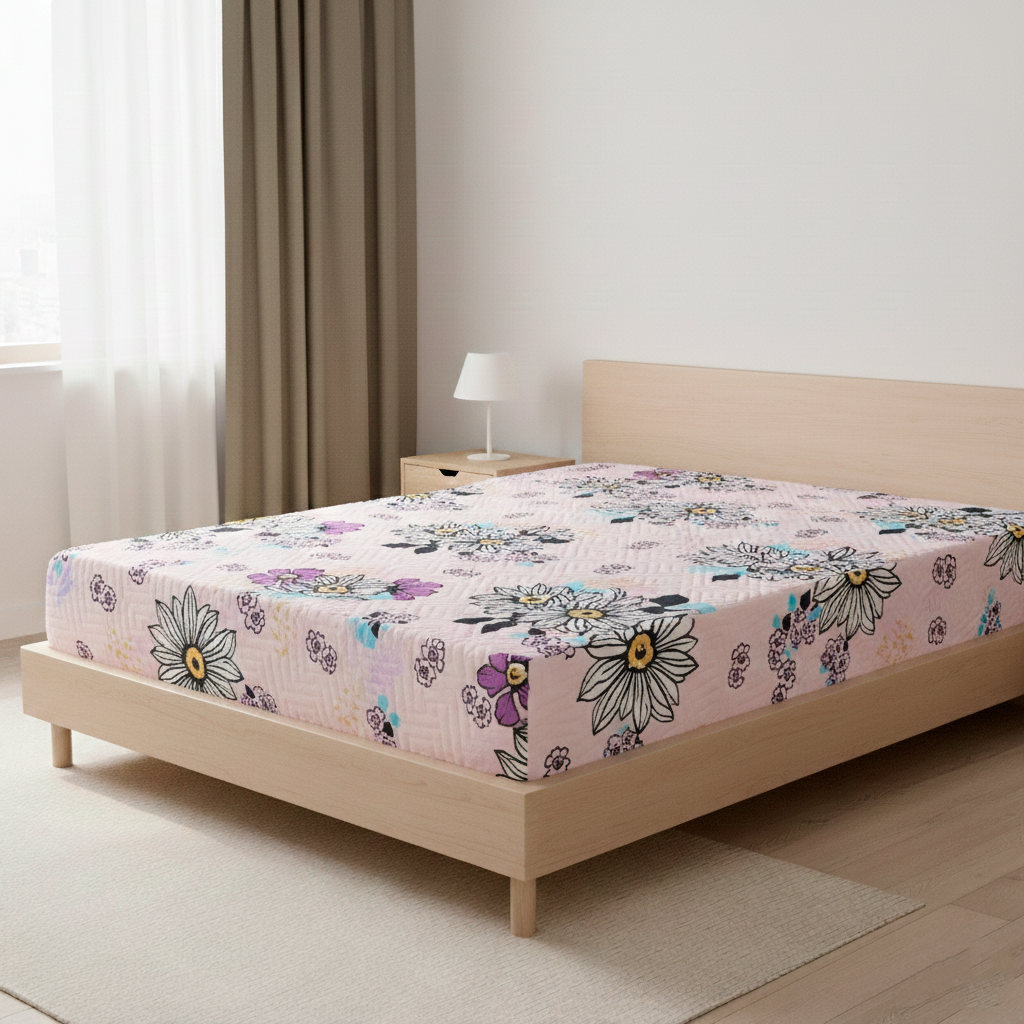 Protector de colchón estamp ado. sencillo - Protectores Colombia