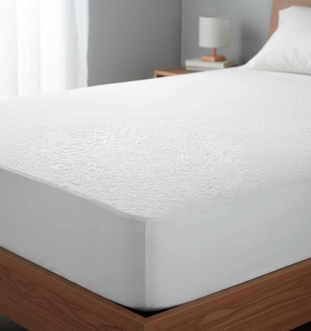 Protector de colchón en tela terry. doble - Hotelero | D' Ensueño