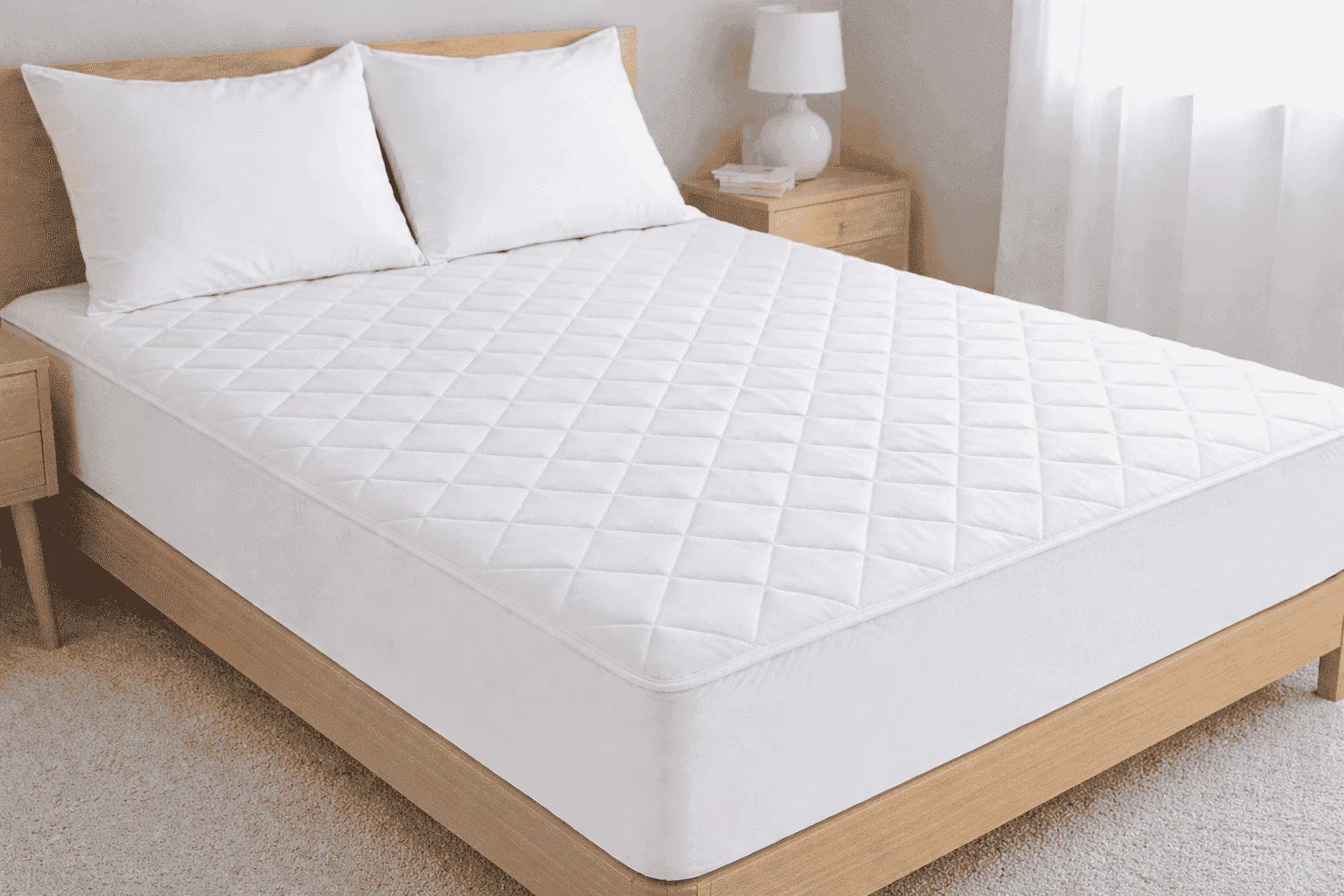 Protector de colchón acolchado impermeable - Protectores Colombia