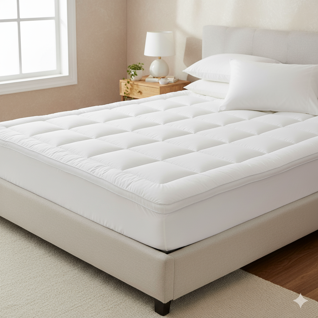 Protector de colchón acolchado pillow sencillo - Protectores | D' Ensueño