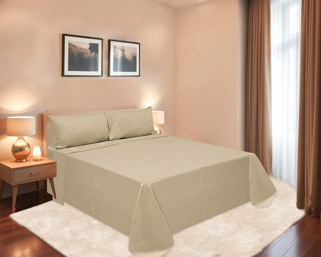 Juego de sábanas natura semidoble - Hotelero Colombia