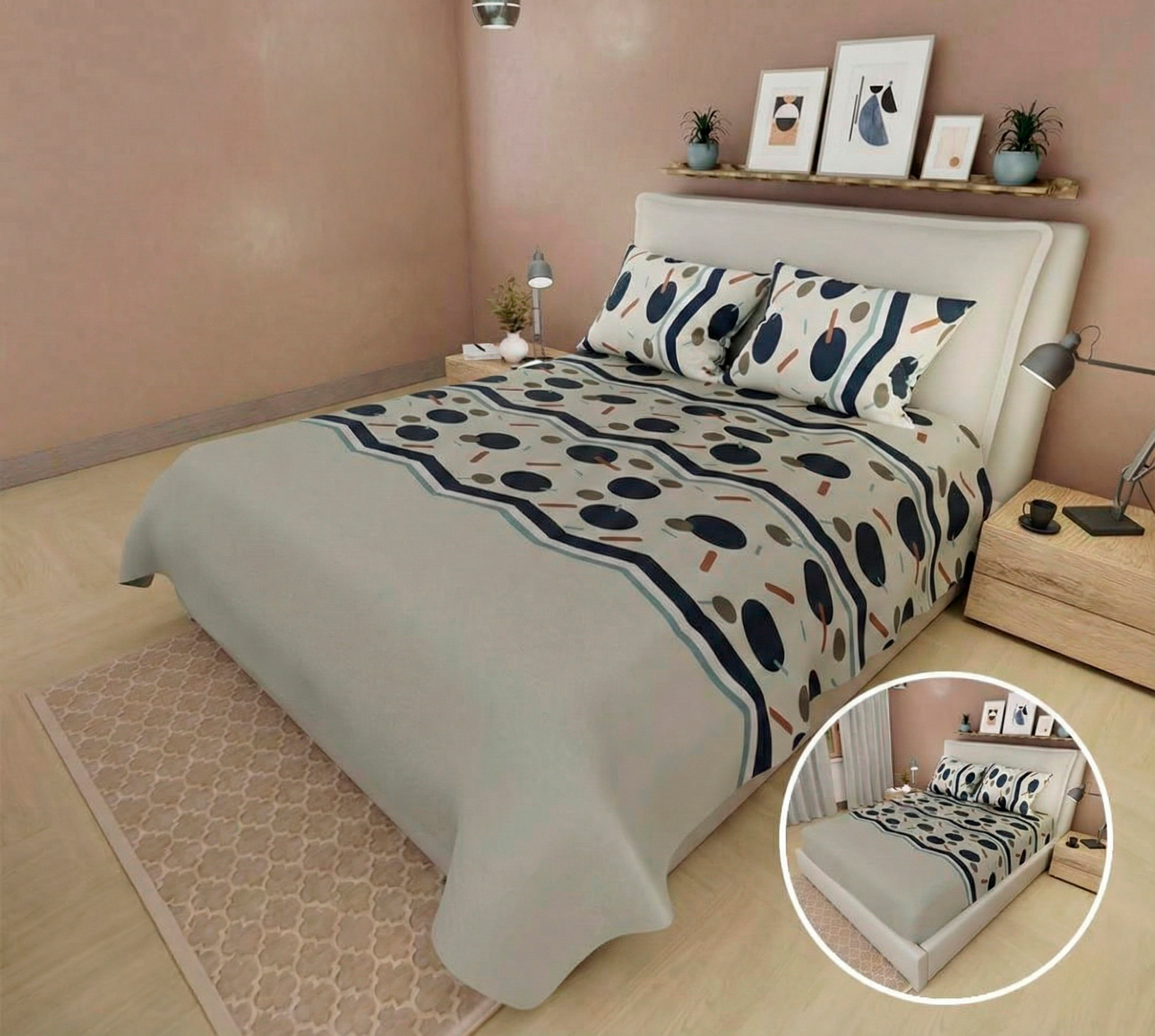 Juego de sábanas reactiv sencillo - Sábanas Colombia