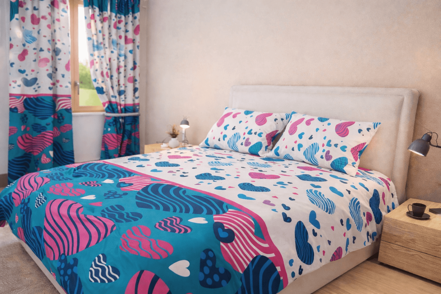 Juego de sábanas reactiv doble - Sábanas Colombia