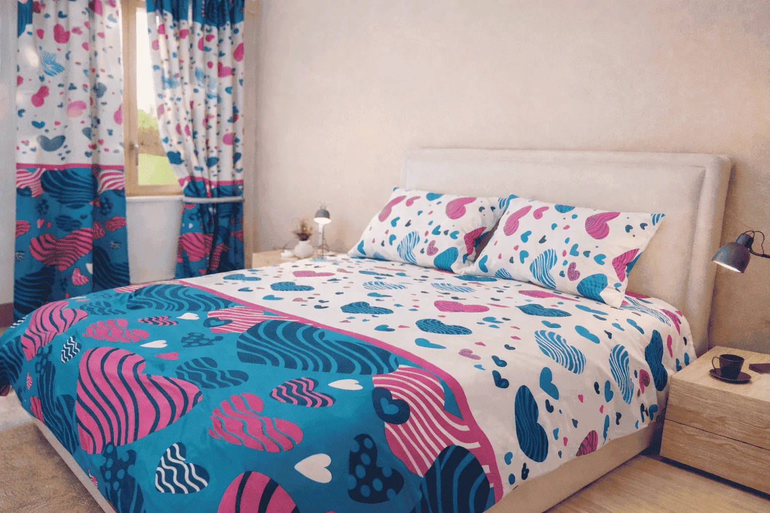 Juego de sábanas reactiv doble - Sábanas Colombia