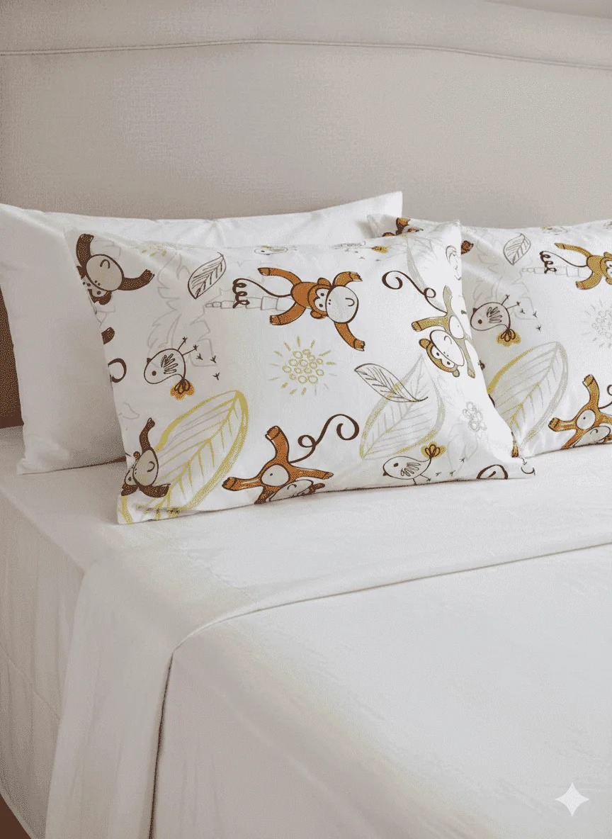 Par de fundas estampada - Sábanas Colombia