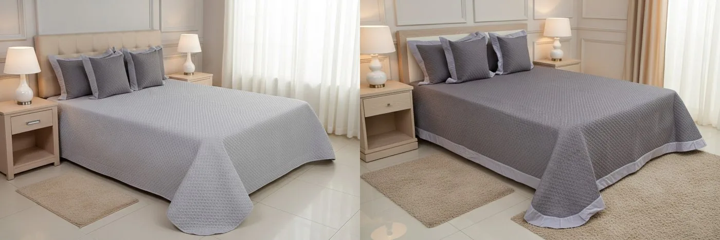 Tendido de cama aster fullqueen - Tendidos premium Colombia