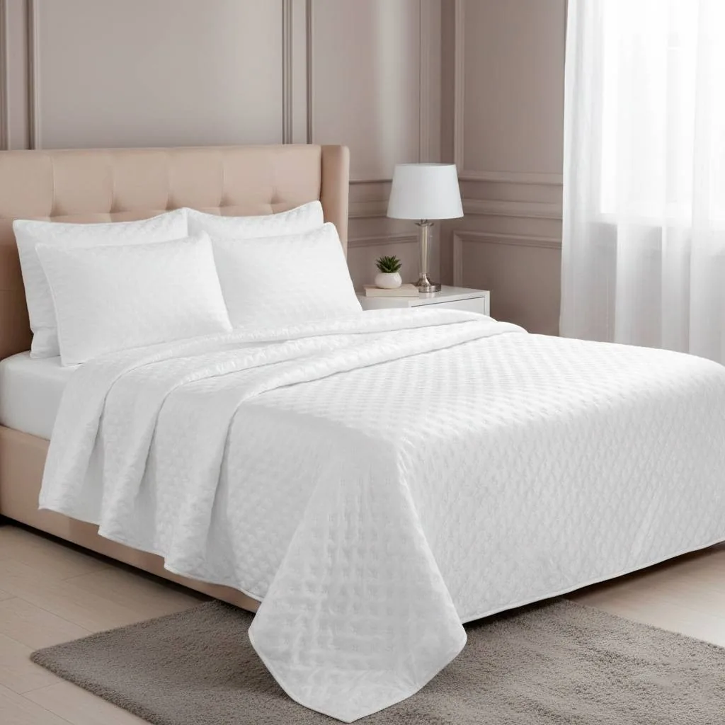 Colcha milano satín king - Tendidos premium Colombia