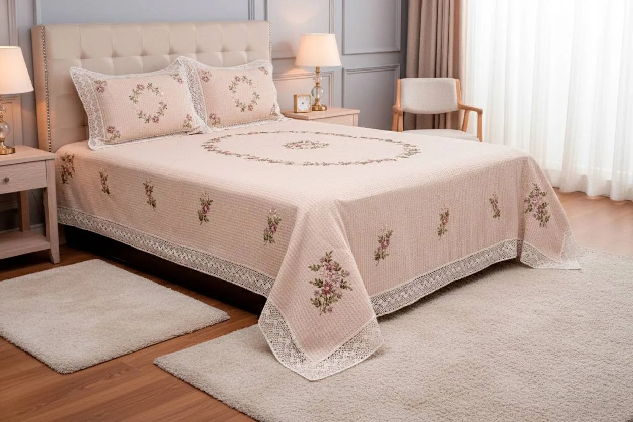 Colcha lirio doble - Tendidos premium | D' Ensueño