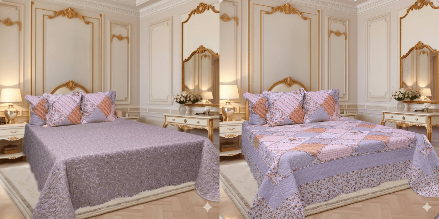 Tendido de cama password ondas - Tendidos premium Colombia