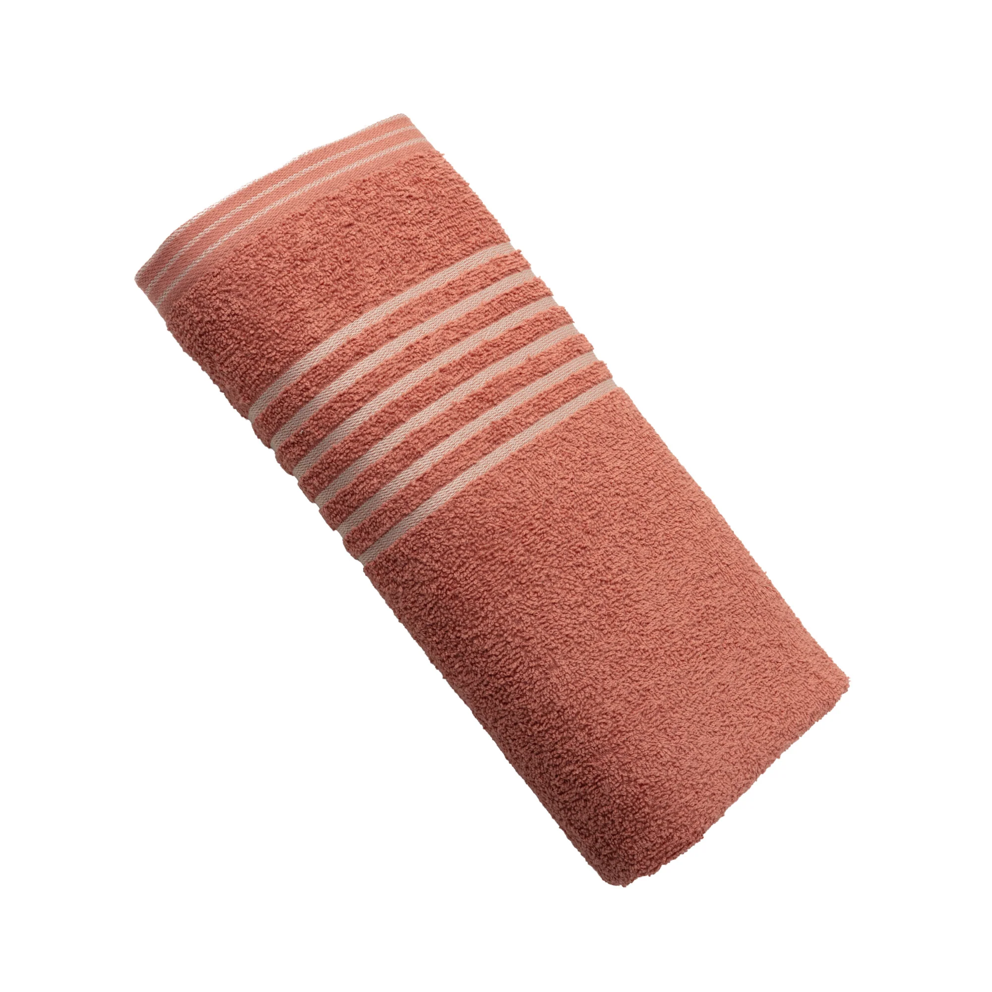 Toalla de cuerpo solar 70x140cm 400gr rosa - Toallas | D' Ensueño